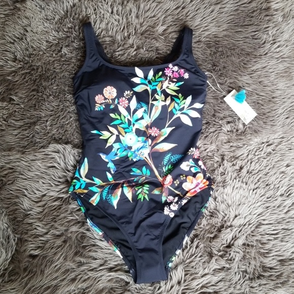 Johnny Was Other - Johnny was LEI FLORAL TANK SUIT